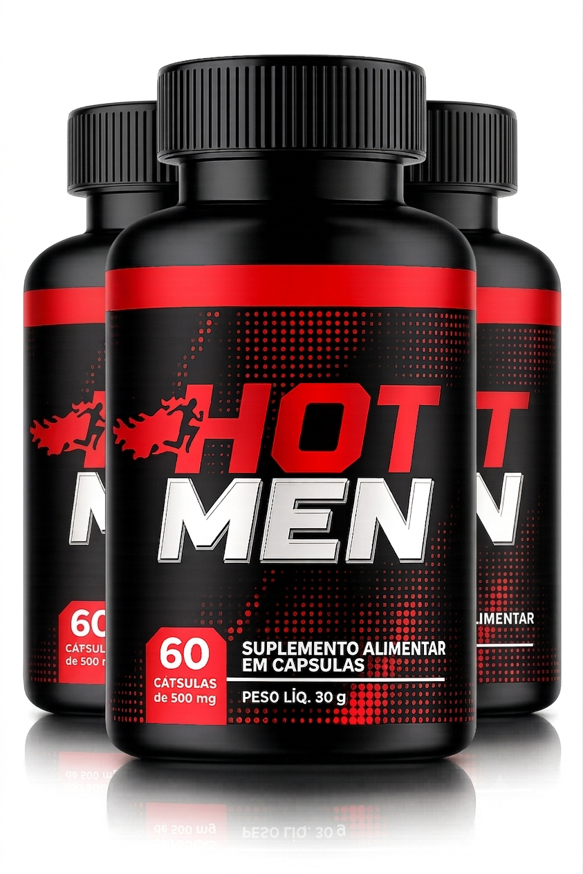 HOT MAN CAPS — Kit 2 Frascos